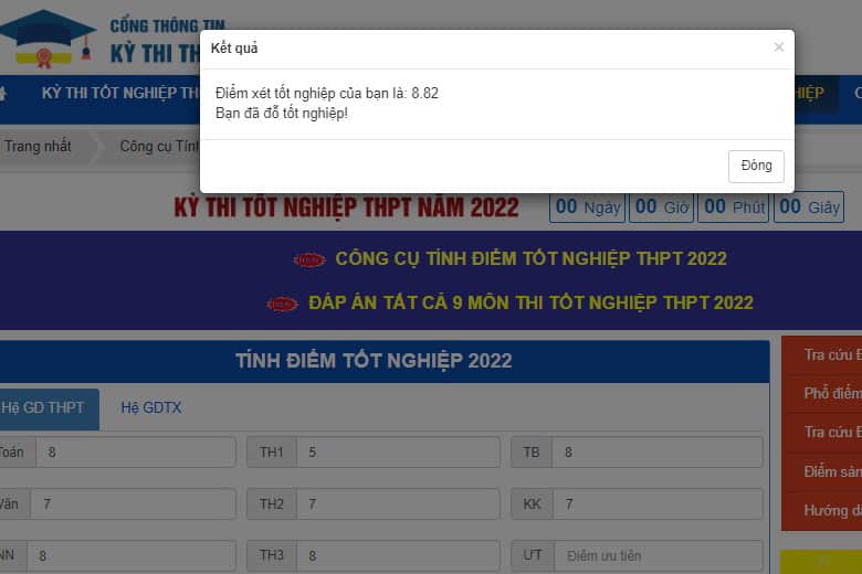 5 Tinh Diem Tot Nghiep Didongviet