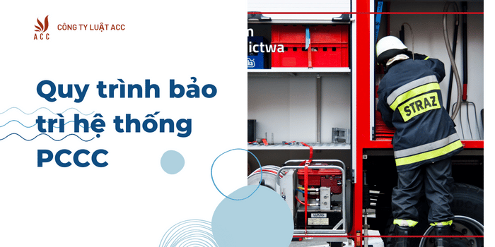 Ảnh Minh Họa Quy Trình Bảo Trì Hệ Thống Pccc