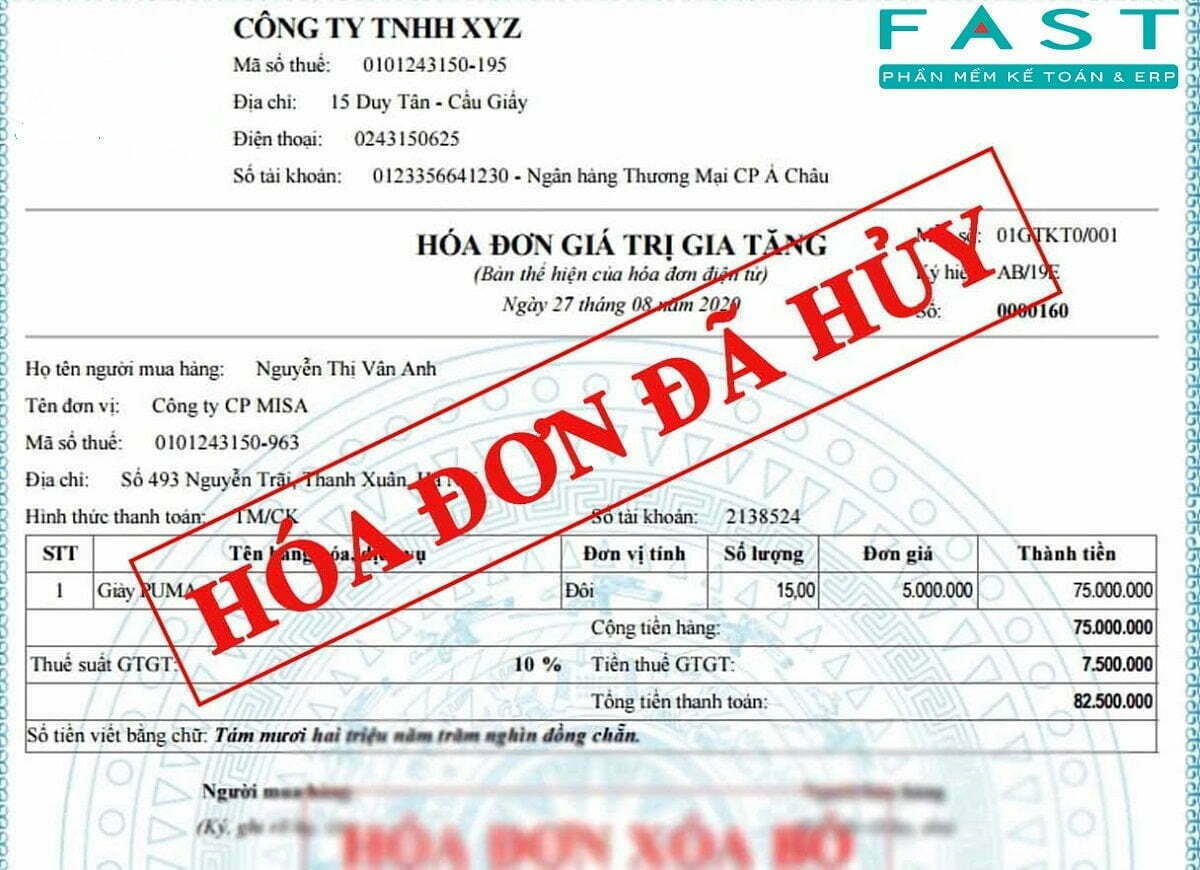 Biên Bản Hủy Biên Bản Thu Hồi Hóa đơn điện Tử Theo Thông Tư 32 2011 Tt Btc