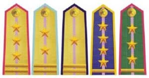 Cấp Bậc Quân Hàm Của Quân Nhân Chuyên Nghiệp