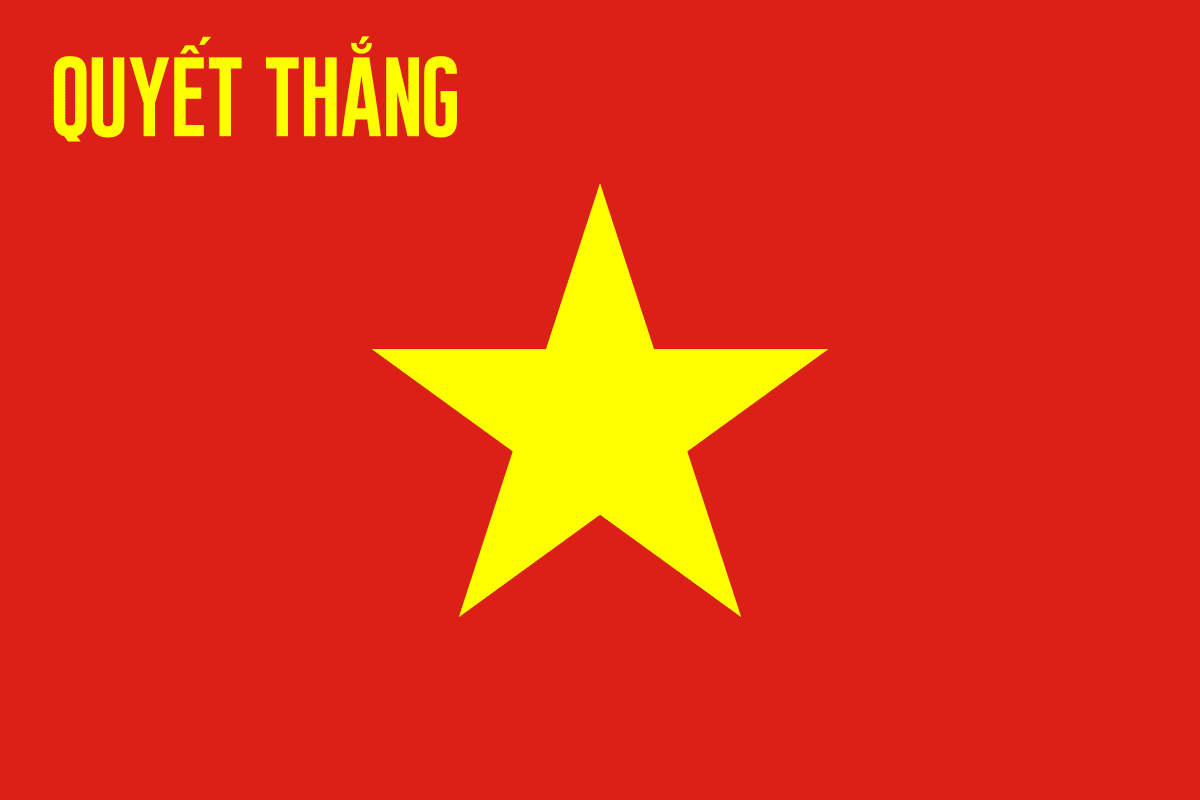 Flag Of The People's Army Of Vietnam.svg