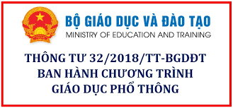 Thông Tư 32 Chương Trình Giáo Dục Phổ Thông Mới