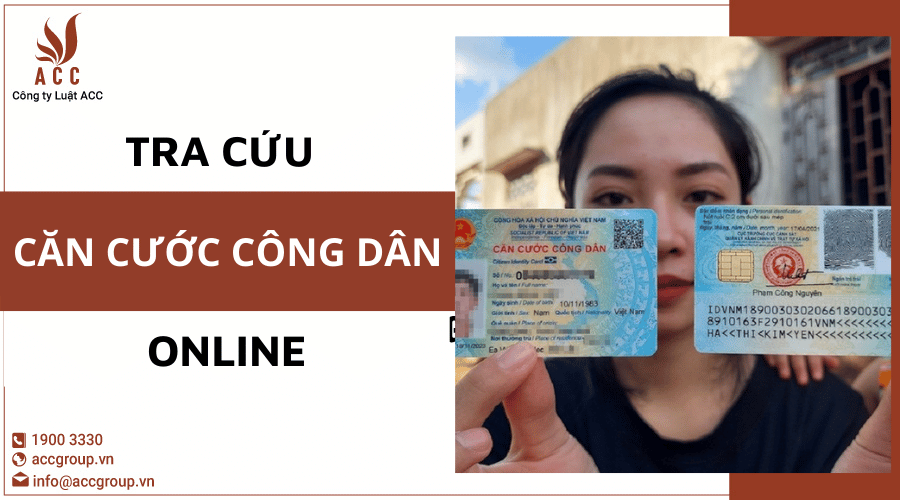 Tra Cứu Căn Cước Công Dân Online