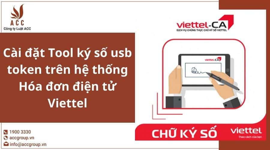 Cai Dat Tool Ky So Usb Token Tren He Thong Hoa Don Dien Tu Viettel