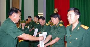 Mức lương hưu thiếu tá chuyên nghiệp hiện nay