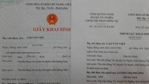So sánh bản chính và bản sao giấy khai sinh - Luật ACC