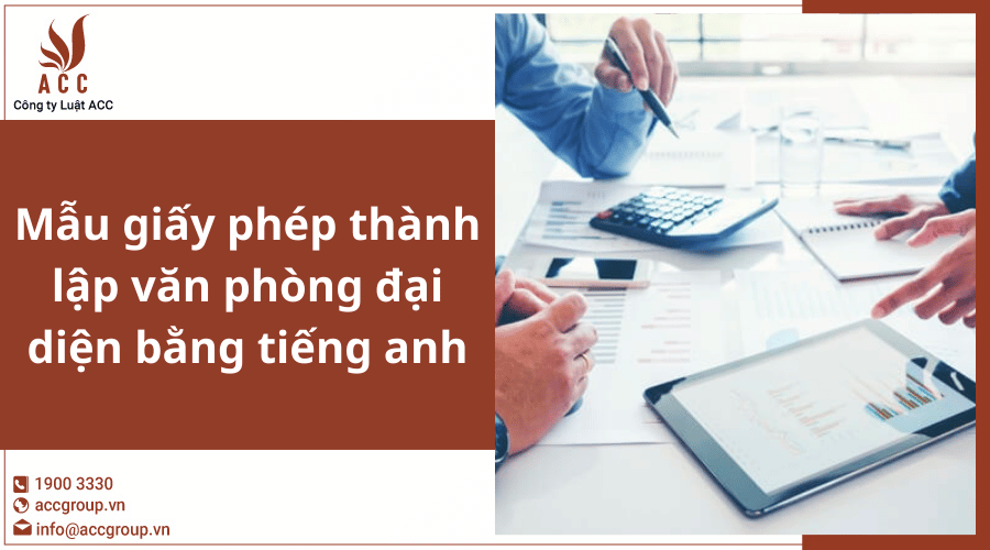 Giay Phep Thanh Lap Tieng Anh La Gi