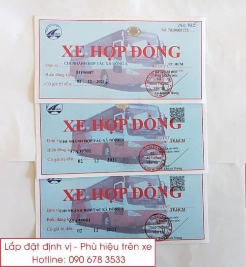 Mất Phù Hiệu Xe Hợp đồng Thì Phải Làm Gì
