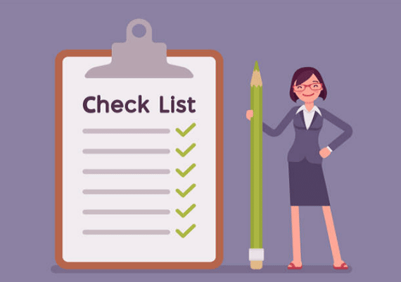Mẫu Checklist Công Việc