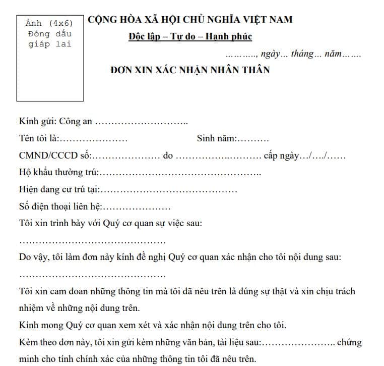 Mau Giay Xac Nhan Than Nhan 1