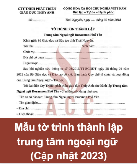 Các loại giấy phép cần thiết khi mở trung tâm tiếng Anh ở nông thôn