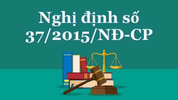 Nghi Dinh So 37 2015 Nd Cp676
