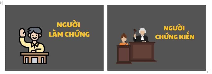 Phan Biet Nguoi Lam Chung Va Nguoi Chung Kien
