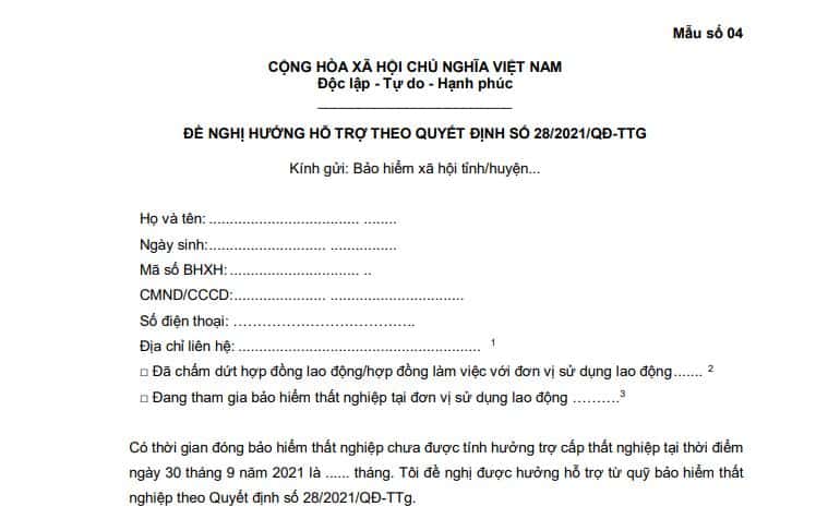 Thu Tuc Ho Tro Theo Quyet Dinh 28 5 1