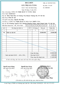 HÓa ĐƠn Gtgt Giảm Thuế