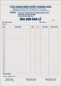 Hóa đơn Bán Lẻ Giao Liên Nào Cho Khách Hàng