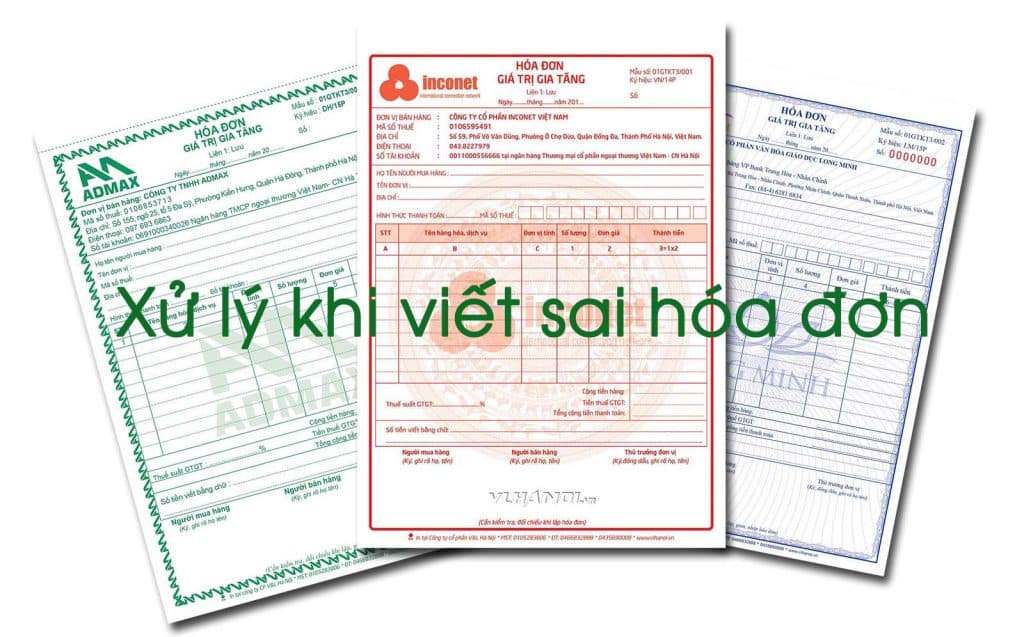 Hướng Dẫn Cách Xử Lý Hóa đơn Sai Tên Hàng Hóa