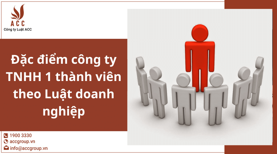 Dac Diem Cong Ty Tnhh 1 Thanh Vien Theo Luat Doanh Nghiep