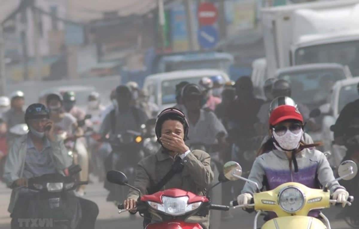 Tiểu luận ô nhiễm môi trường không khí ở hà nội