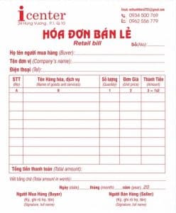 Mau Hoa Don Ban Hang Hoa Don Ban Le Song Ngu Dep