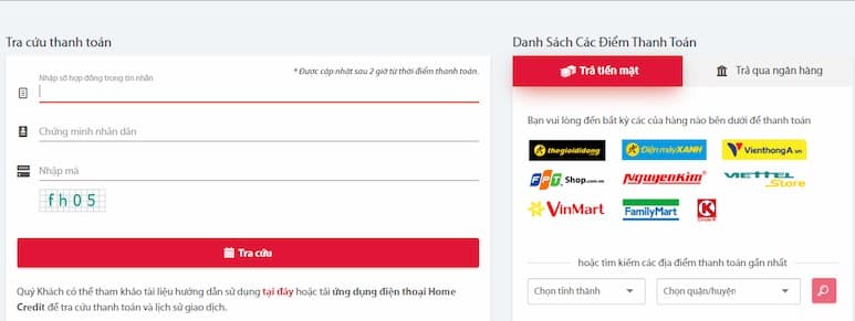 Tra Cuu Hop Dong Home Credit