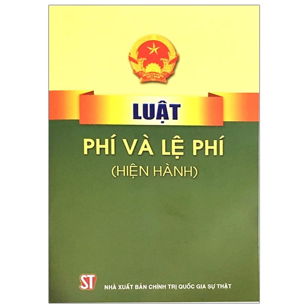 Luật phí và lệ phí 2015 số 97/2015/QH13