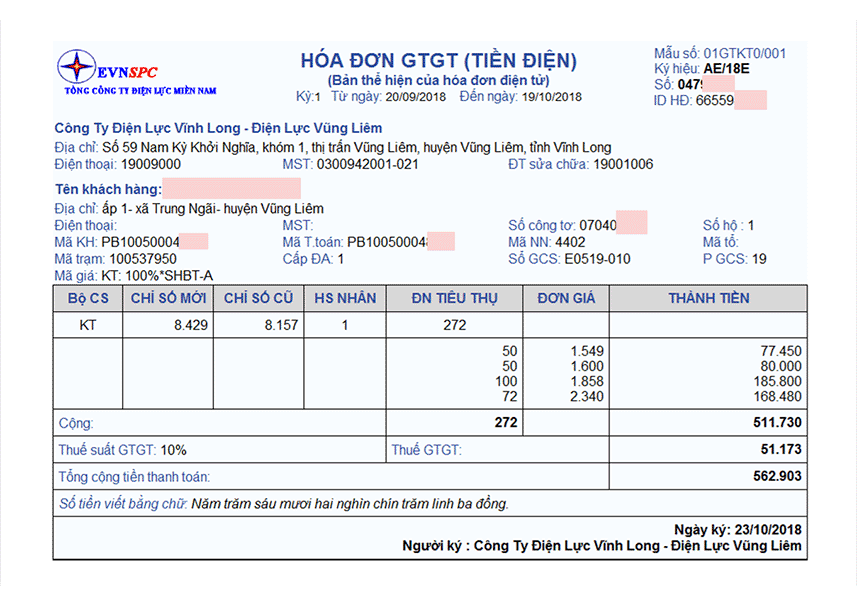 Hướng Dẫn Cách Tính Hóa đơn Tiền điện