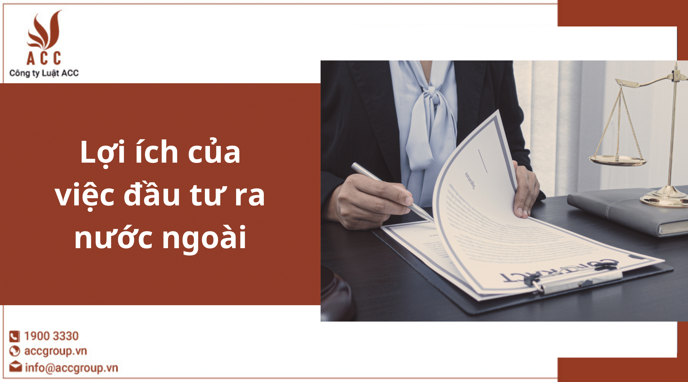 Lợi ích của việc đầu tư ra nước ngoài