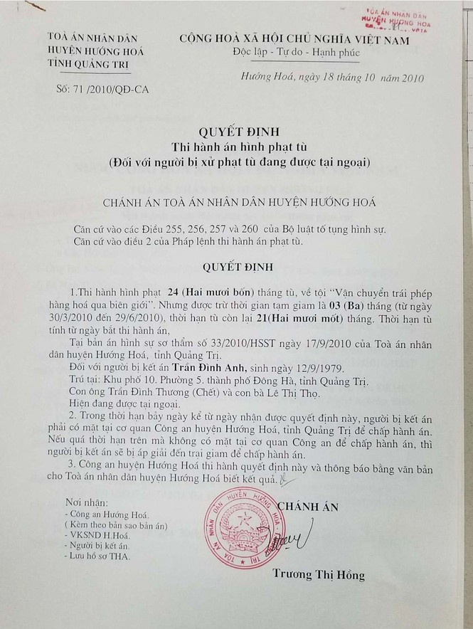 Quyết định Thi Hành Án Hình Sự Là Gì? [chi Tiết 2023]