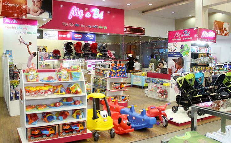 vốn mở cửa hàng mẹ và bé