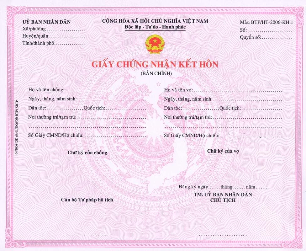 Giấy chứng nhận kết hôn có quan trọng không? - Luật ACC