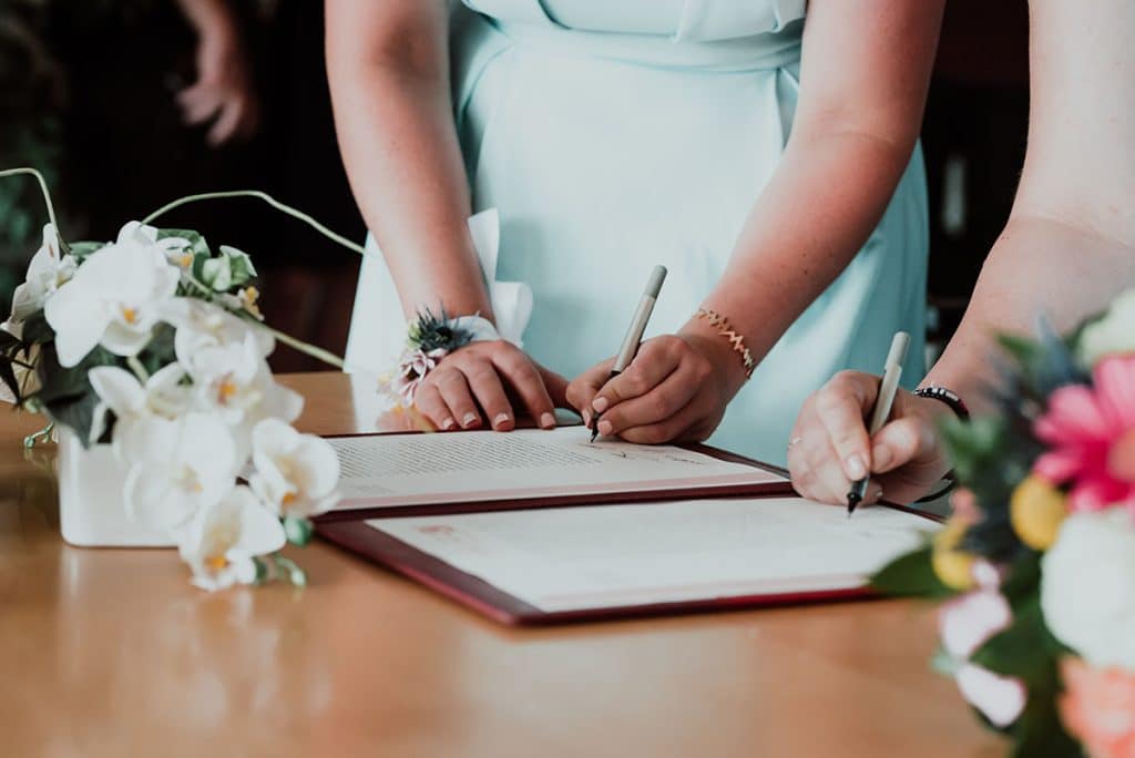 Signature Mairie Témoin Mariage