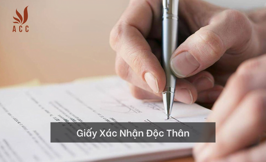 Giấy xác nhận độc thân