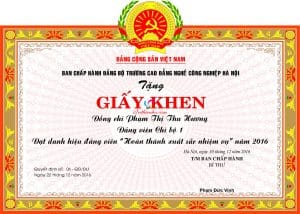 Mẫu giấy khen cho giáo viên mới nhất (Cập nhất 2023)