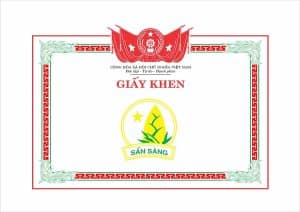 Mẫu giấy khen đội viên mới nhất (Cập nhật 2023)