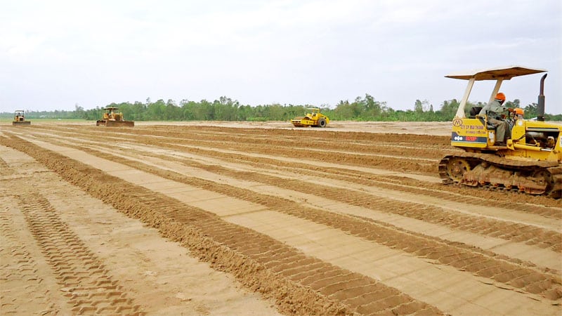 biên bản thanh lý hợp đồng san lấp mặt bằng