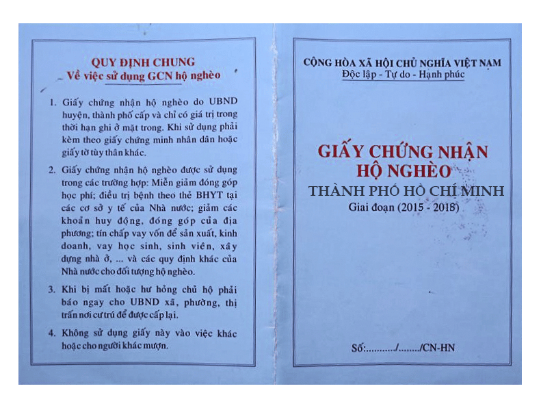 Sổ Hộ Nghèo