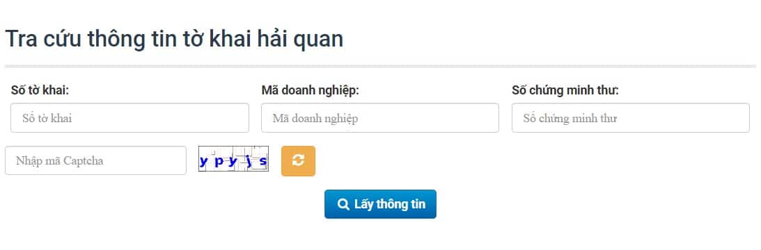 Tra Cuu To Khai Hai Quan 1