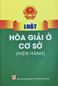 Luật hòa giải ở cơ sở năm 2013 [Số 35/2013/QH13]