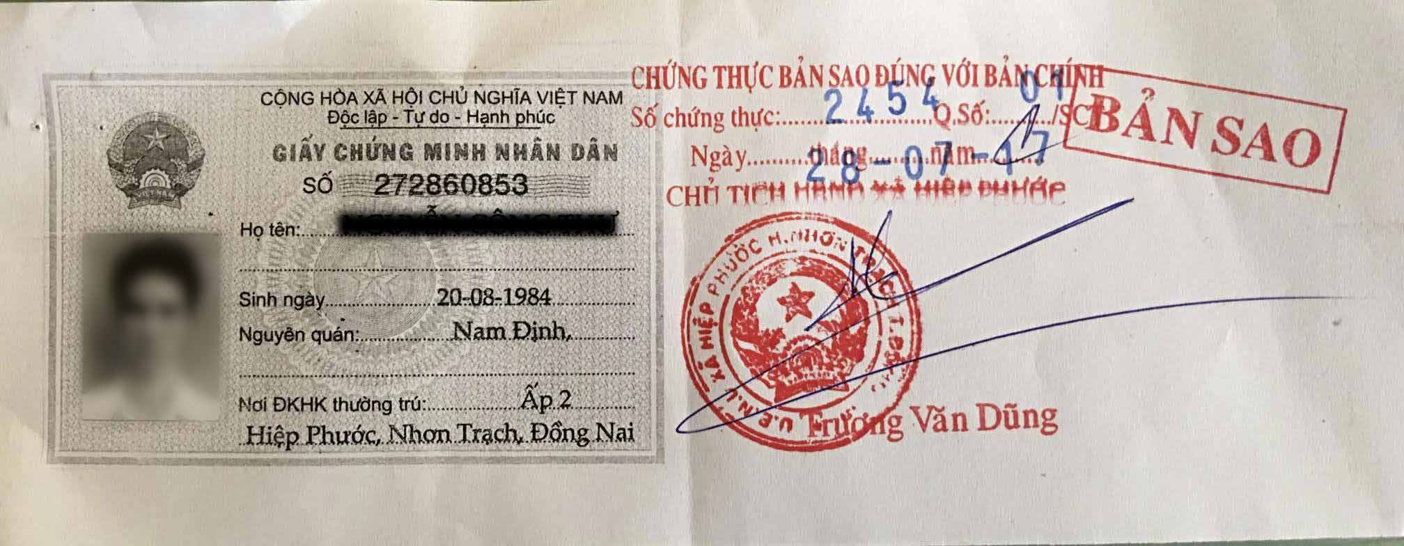 Gía trị pháp lý của văn bản chứng thực