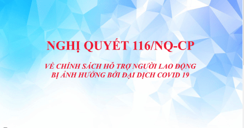 Mức Hỗ Trợ Theo Nghị Quyết 116nq Cp