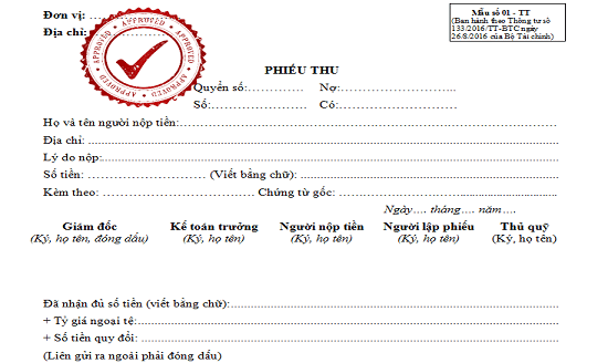Phiếu Thu Chi Có được đóng Dấu Treo Không? (cập Nhật 2023)