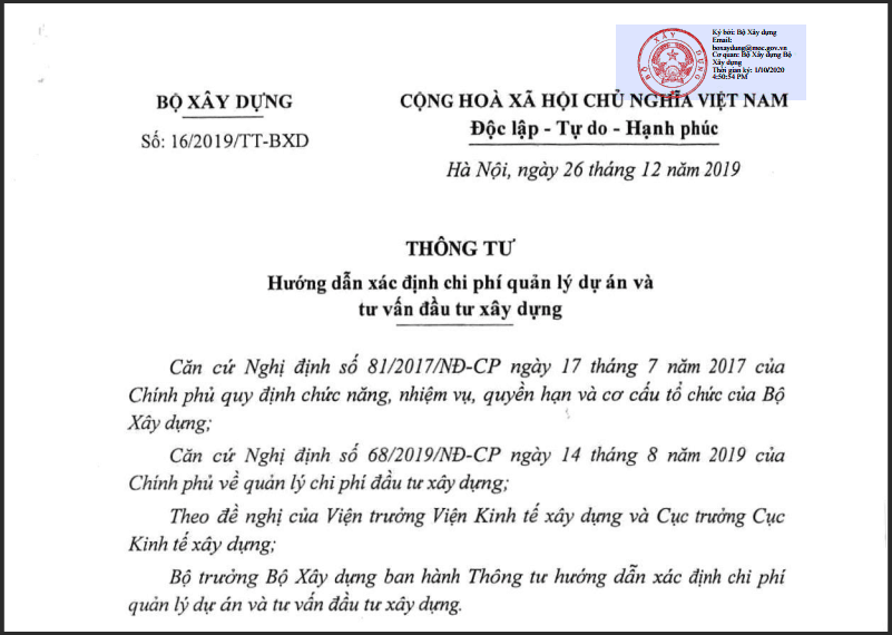 Thông Tư 16 2919