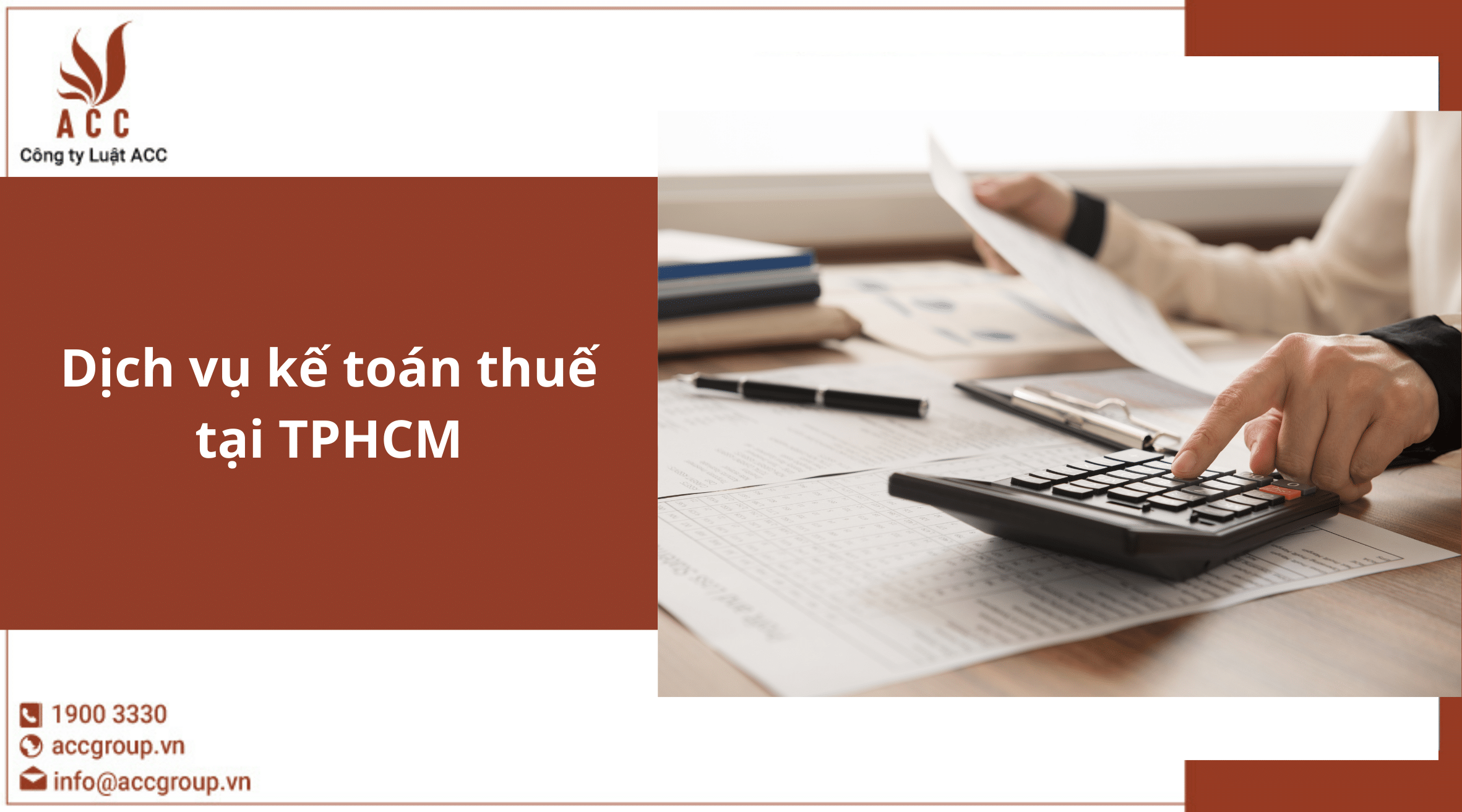 Dịch vụ kế toán thuế tại TPHCM