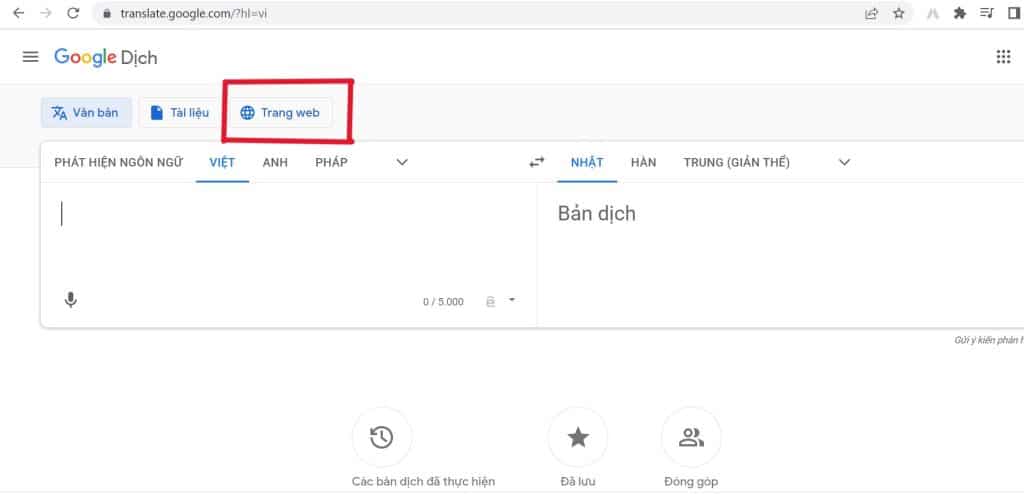 Google Dịch Ứng Dụng Hỗ Trợ Dịch Ngôn Ngữ Thông Minh