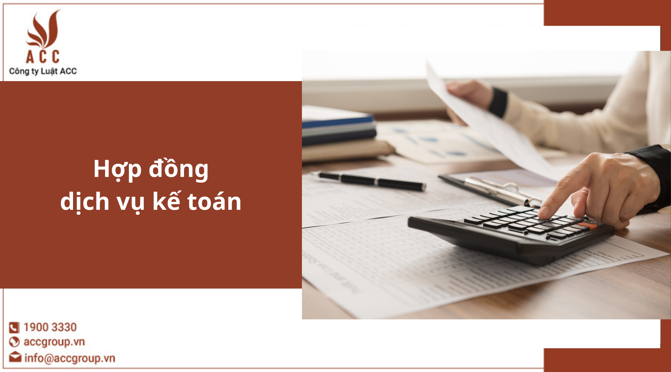 Hợp đồng dịch vụ kế toán - Song Ngữ
