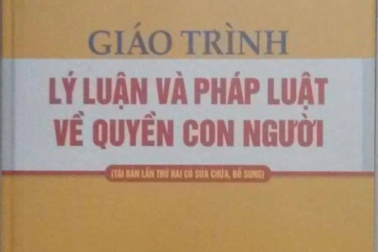 Ebook Giao Trinh Ly Luan Va Phap Luat Ve Quyen Con Nguoi
