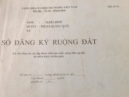 Hồ Sơ địa Chính 299