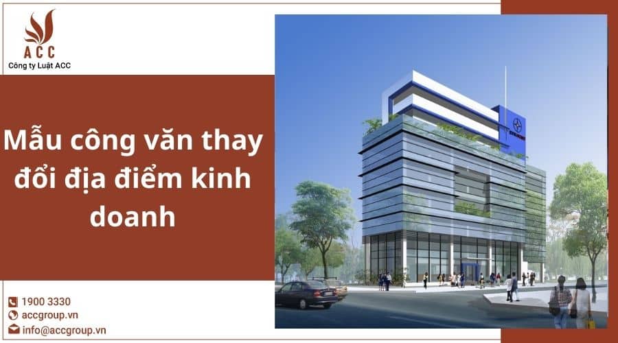 Mau Cong Van Thay Doi Dia Diem Kinh Doanh