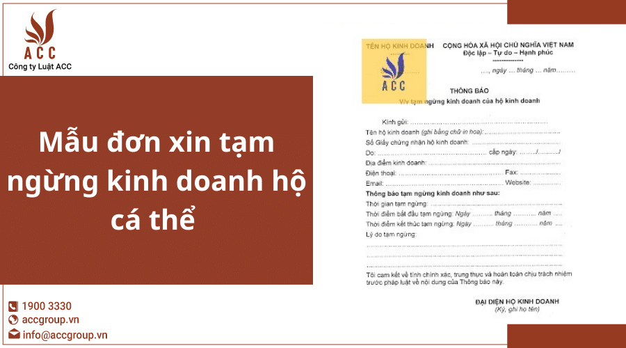 Mau Don Xin Tam Dung Kinh Doanh Ho Ca The